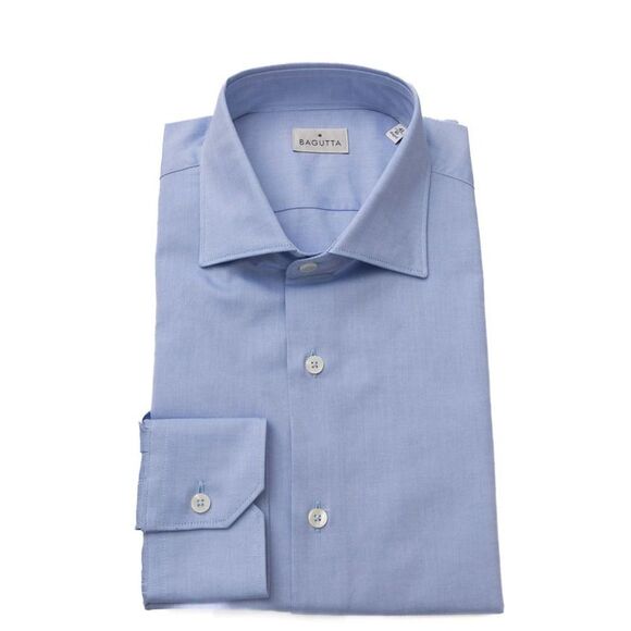 Bagutta Red Cotton Men Shirt